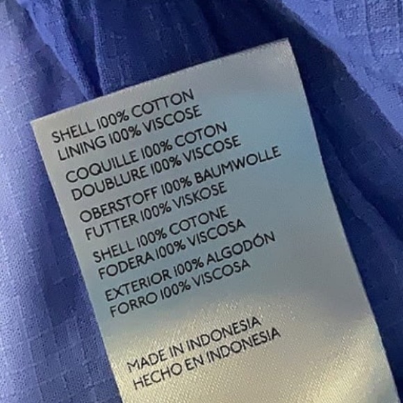 Anthropologie Blue Midi Sundress with Puff Sleeves and Square Neck 🦋 - Picture 5 of 6